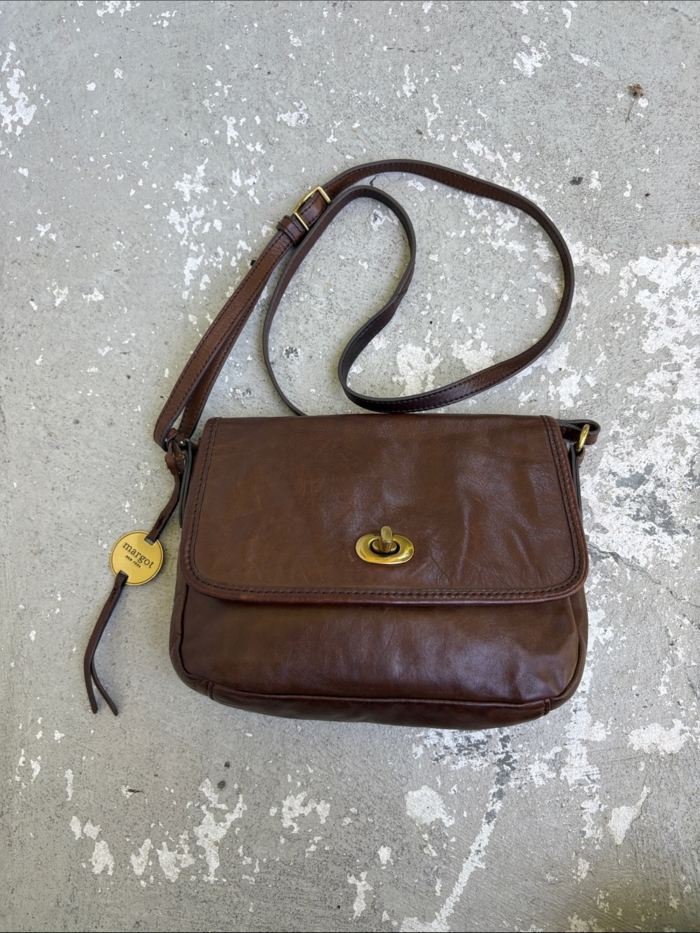 Margot leather Crossbody 28670 bag